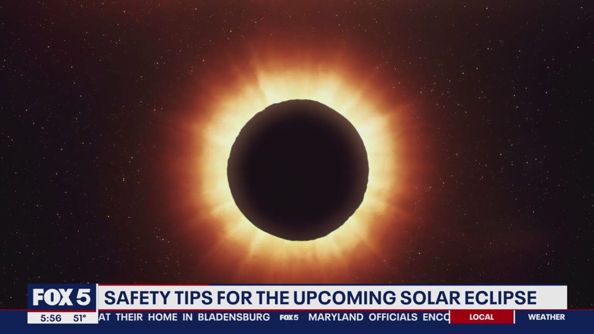 Safety tips for the 2024 solar eclipse
